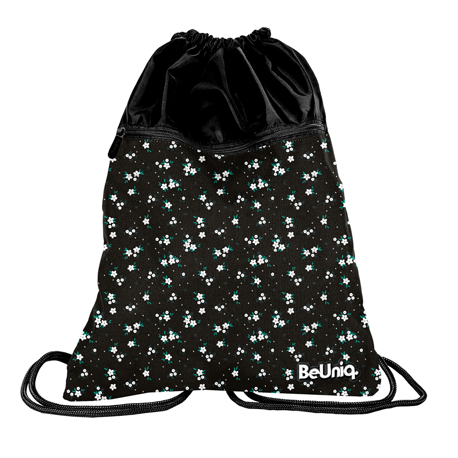 BU23ME-713_1.jpg Worek na obuwie premium Flowers BeUniq - obrazek 1