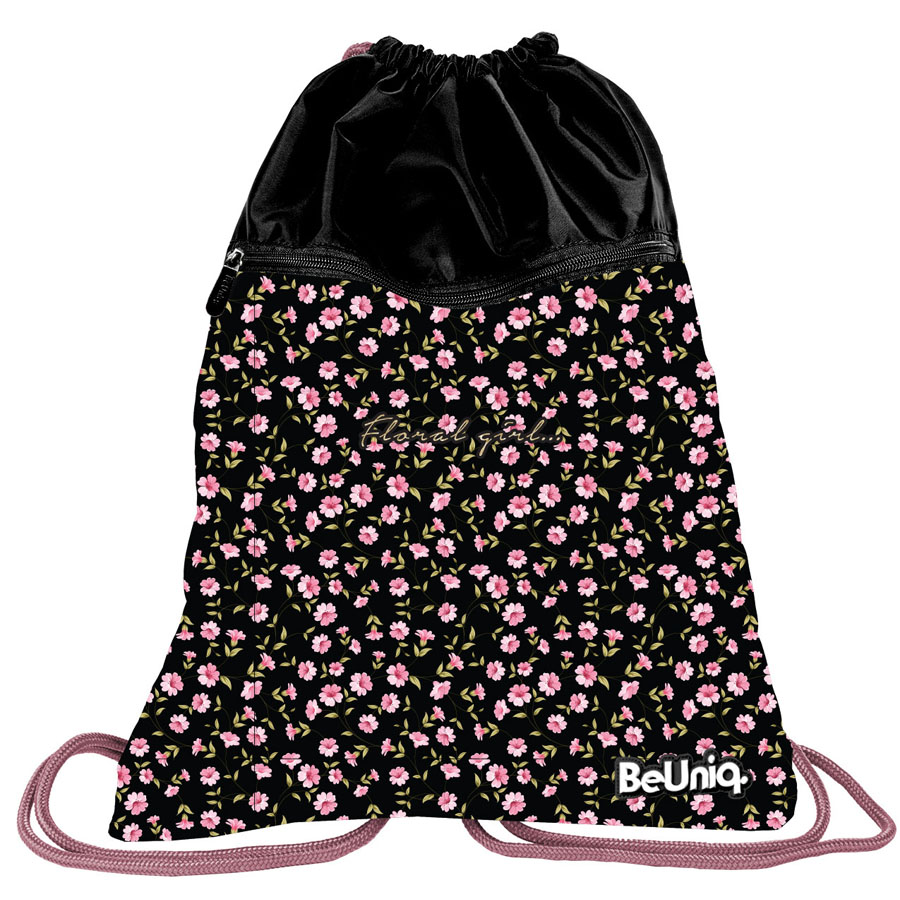 BU22FW-713_1 Worek na obuwie premium Flowers BeUniq - obrazek 1