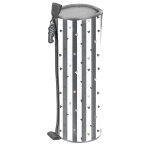 Piórnik tuba Minnie Silver BeUniq - obrazek 3