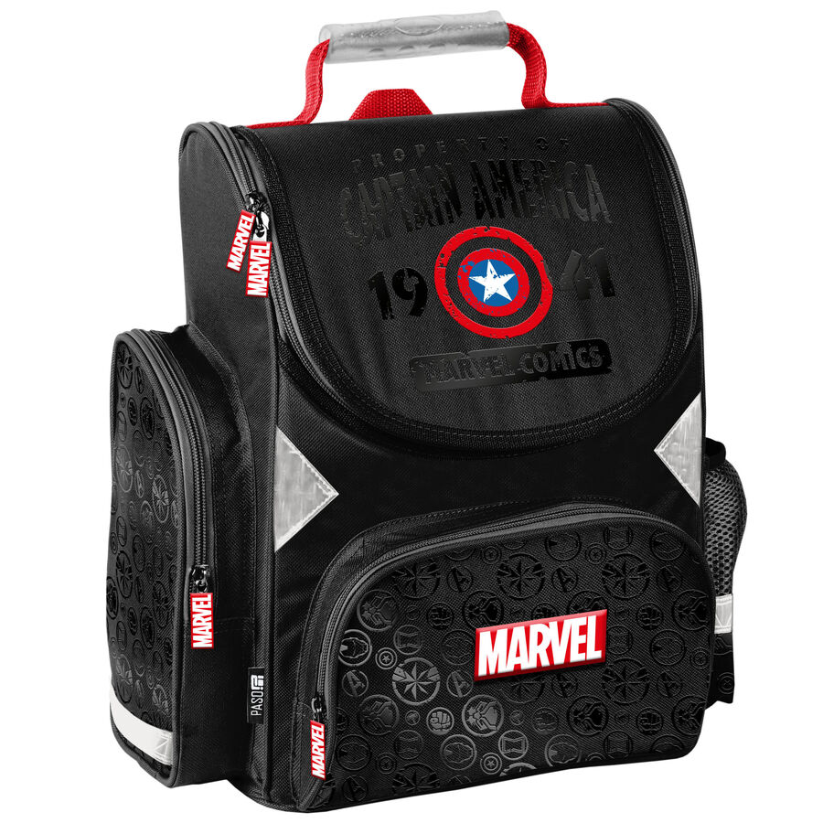 AV25AV-525_5903162132815_1 Tornister szkolny Captain America Marvel Paso - obrazek 1
