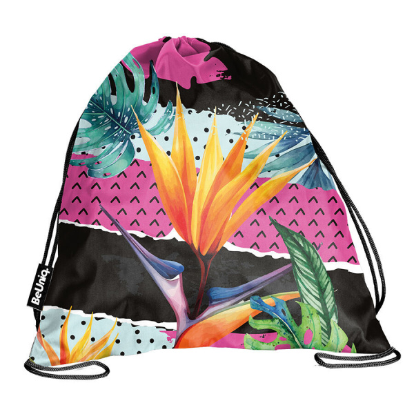 Worek na obuwie Egzotic tropikalne kwiaty BeUniq