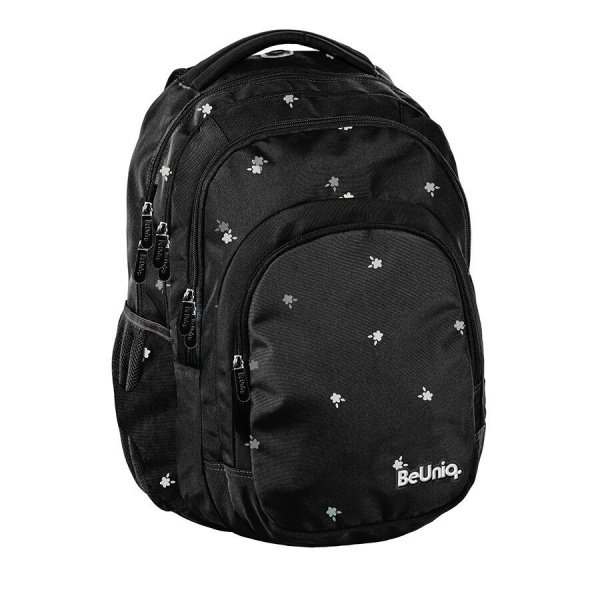 Plecak młodzieżowy White flowers kwiaty BeUniq