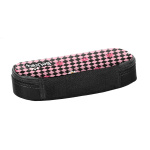 Piórnik  Pink floral check różowa ktarka BeUniq - obrazek 2