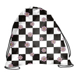 Worek na obuwie Floral check szachownica w kwiaty BeUniq