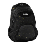 Plecak młodzieżowy Black and gold moon złoty księżyc BeUniq