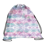 Worek na obuwie fioletowy Purple Tie Dye BeUniq