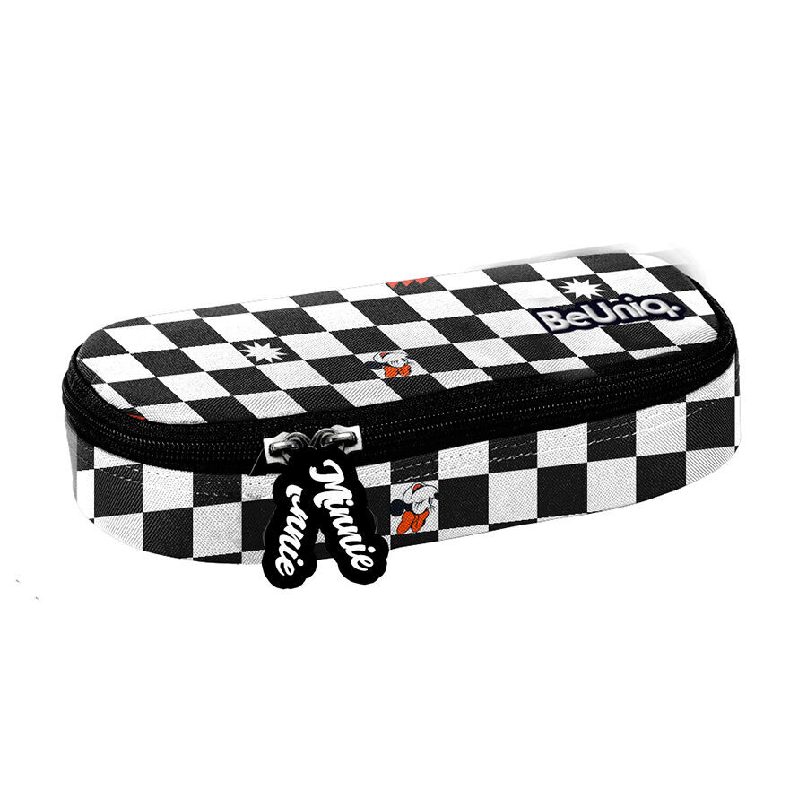 DM25MA-013_5903162138428_1 Piórnik szachownica Chequered Myszka Minnie BeUniq - obrazek 1