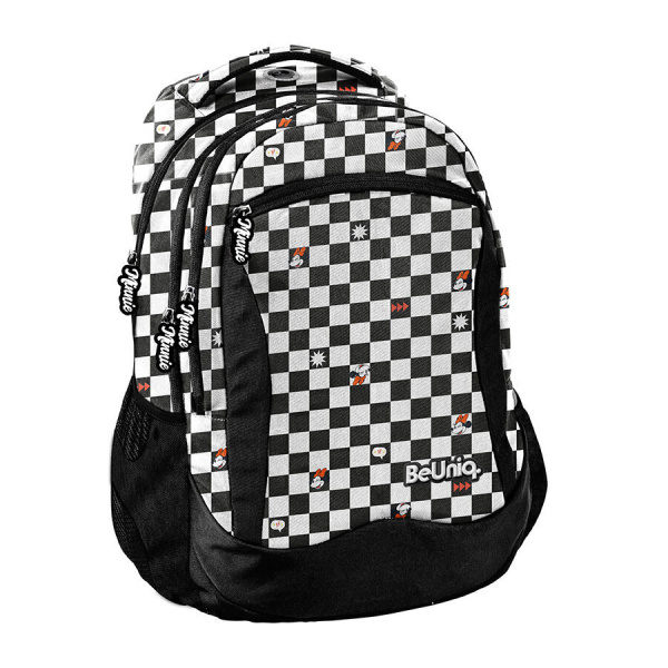 Plecak młodzieżowy szachownica Chequered Myszka Minnie BeUniq