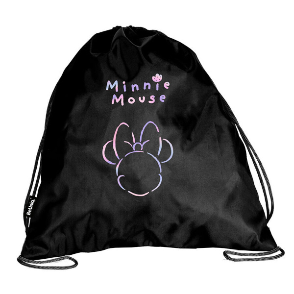 Worek na obuwie czarny holograficzny Myszka Minnie BeUniq