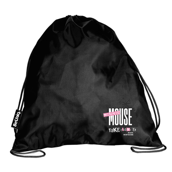 Worek na obuwie czarny Take chances Myszka Minnie BeUniq