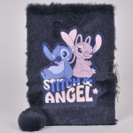 Pluszowy pamiętnik granatowy Stitch i Angel Paso