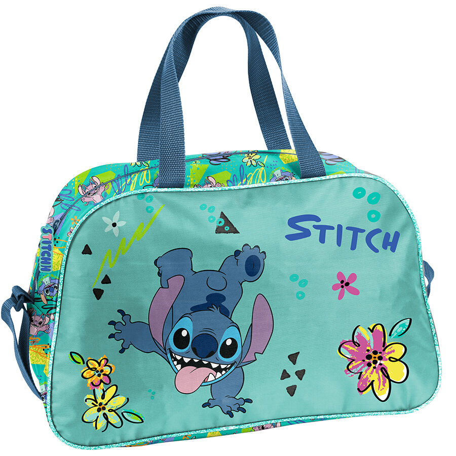 DS25DD-074_5903162133805_1 Torba sportowa Flowers Stitch kwiatki Paso - obrazek 1
