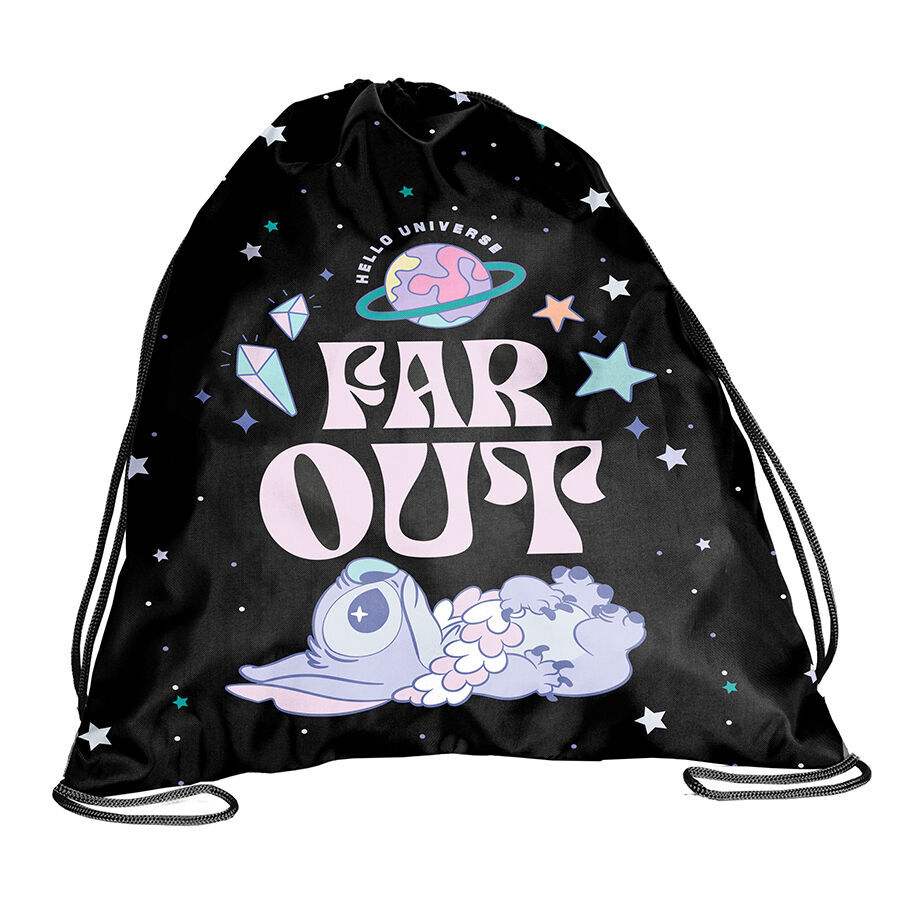 DS25KK-714_5903162132631_1 Worek na obuwie Far out Stitch gwiazdki BeUniq - obrazek 1