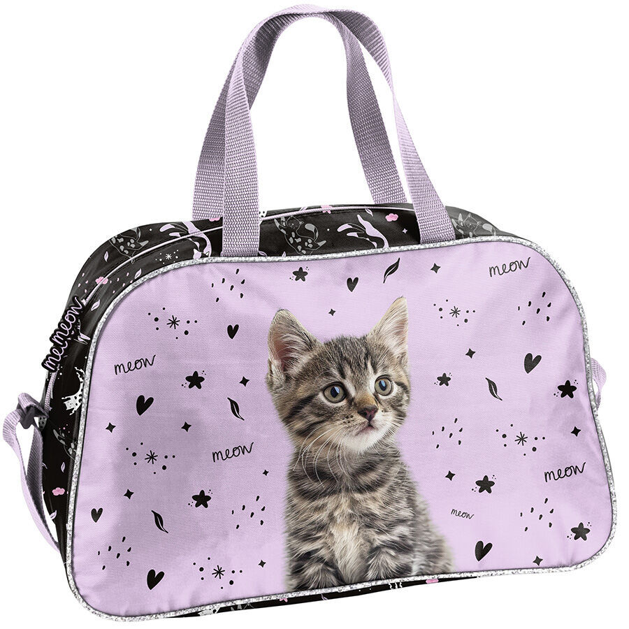 PP25CE-074_5903162134390_1 Torba sportowa Striped cat Kotek Paso - obrazek 1