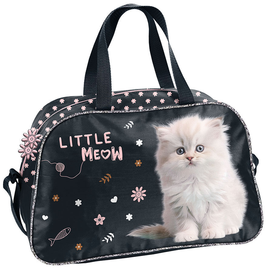 PP25CO-074_5903162134260_1 Torba sportowa Little white cat Kotek Paso - obrazek 1