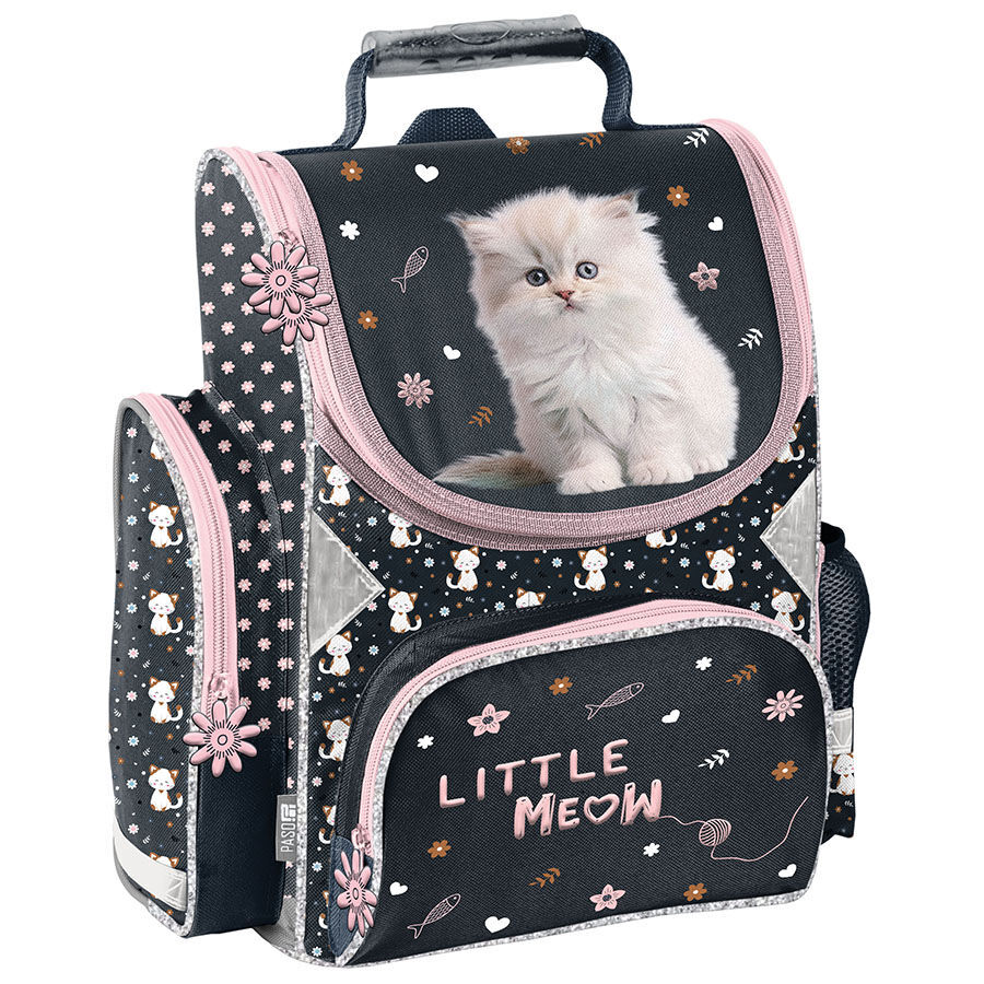 PP25CO-525_5903162134246_1 Tornister szkolny Little white cat Kotek Paso - obrazek 1