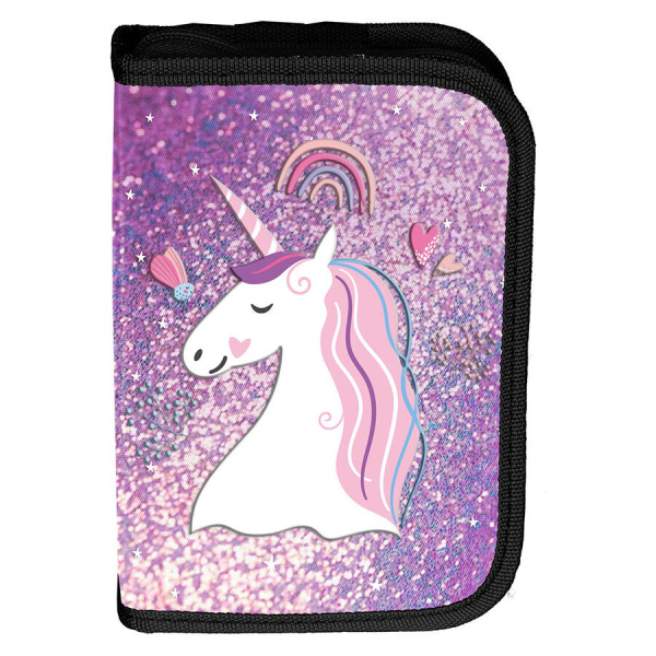 Piórnik bez wyposażenia Unicorns are real Jednorożec Paso