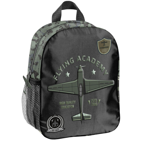 Mały plecak przedszkolny 3D Flying Academy Samolot Paso