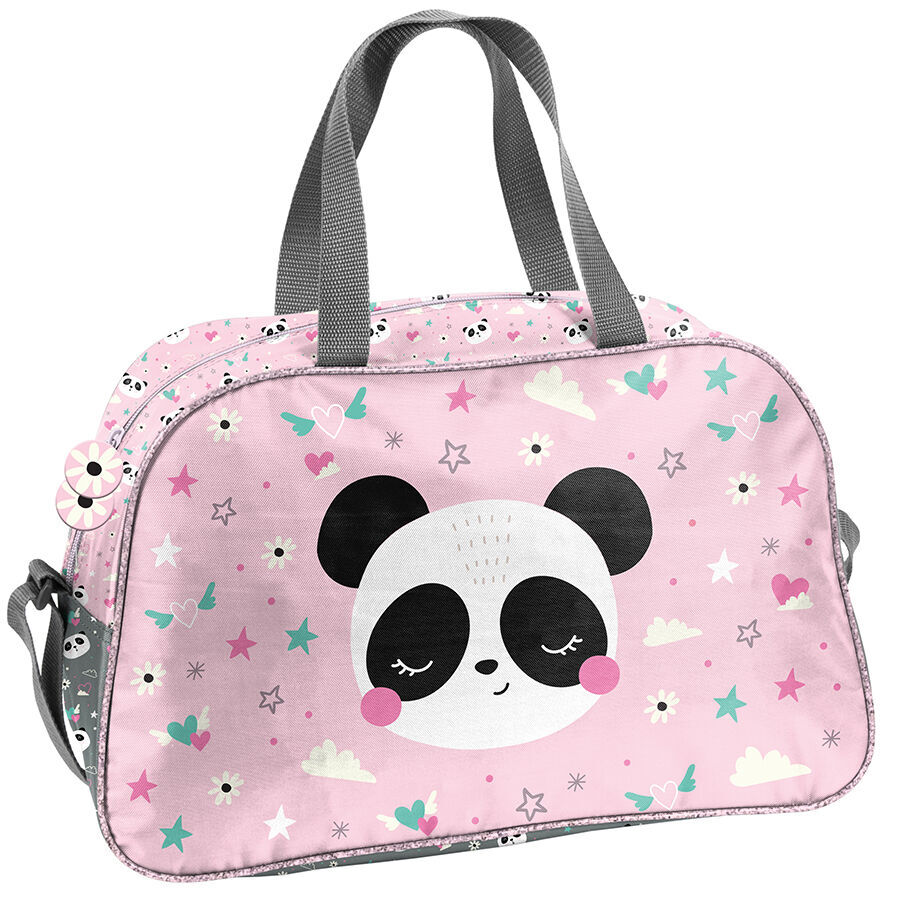 PP25PB-074_5903162135892_1 Torba sportowa Panda with love Paso - obrazek 1