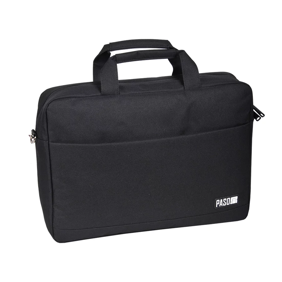 PPBL-2404_1 Torba na laptop mała czarna Paso - obrazek 1