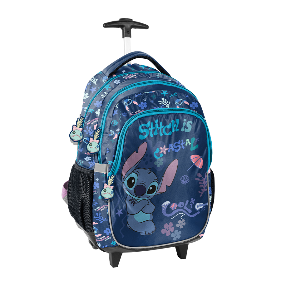 DS26XX-997_5903162145570_1 Plecak na kółkach Stitch - Coastal Cool Paso - obrazek 1