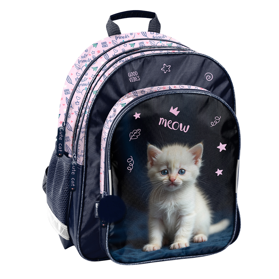 PP26CD-090_5903162145761_1 Plecak szkolny White Kitty Paso - obrazek 1