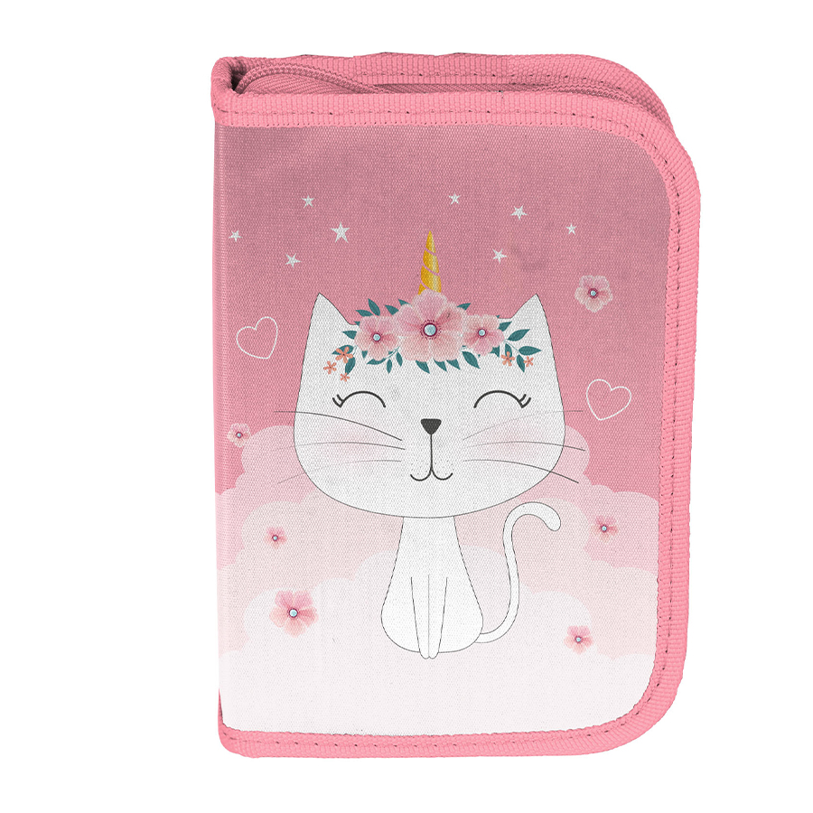PP26CK-P001_5903162144948_1 Piórnik z wyposażeniem Cute Kitty Paso - obrazek 1