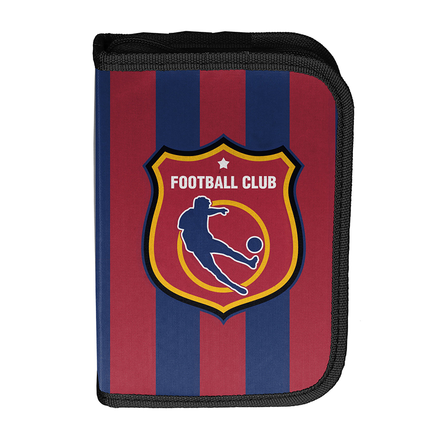PP26FT-P001BW_5903162145037_1 Piórnik bez wyposażenia Football Club Stripes Paso - obrazek 1
